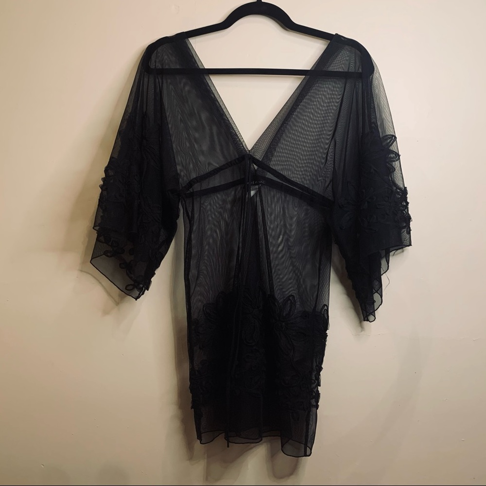 Mesh Swimsuit Coverup